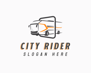 Bus - Tour Bus Transportation logo design