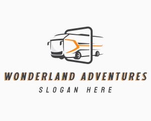 Tour Bus Transportation logo design