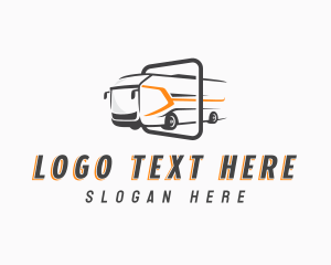 Tour Bus Transportation Logo