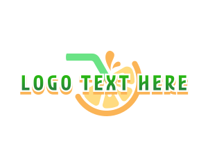 Juice Bar - Orange Juice Bar logo design