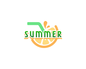 Orange Juice Bar logo design