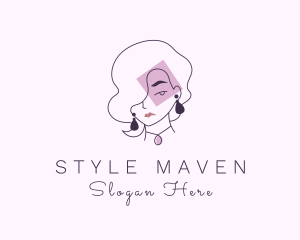 Sophisticated Woman Jewelry logo design