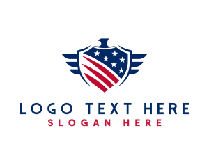 Veteran - Military Shield Veteran logo design