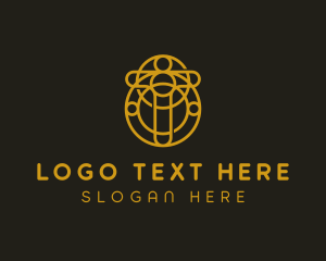 Text - Generic Upscale Letter T logo design