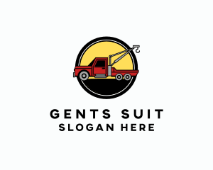 Tow Truck Transportation Logo