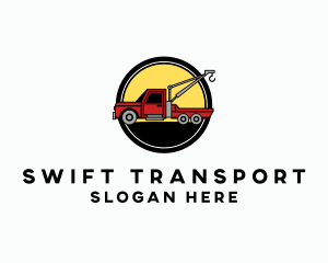 Transportation - Tow Truck Transportation logo design