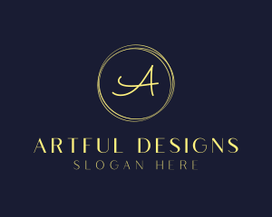 Classy Fashion Circle logo design