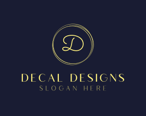 Classy Fashion Circle logo design