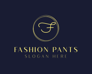 Classy Fashion Circle logo design