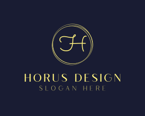 Classy Fashion Circle logo design