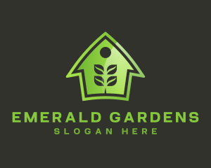 Green House Gardening logo design