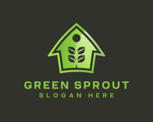 Green House Gardening logo design