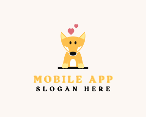 Corgi Dog Pet Clinic Logo