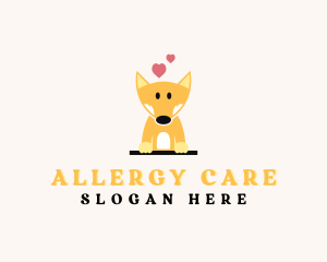 Corgi Dog Pet Clinic logo design