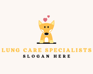 Corgi Dog Pet Clinic logo design