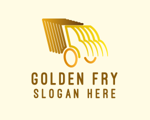 Golden Truck Lines logo design