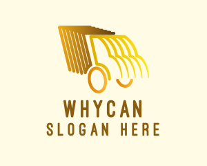 Cargo - Golden Truck Lines logo design