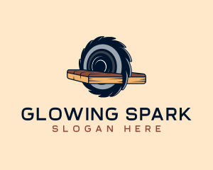 Round Saw Cutter logo design