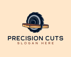Cutting - Round Saw Cutter logo design