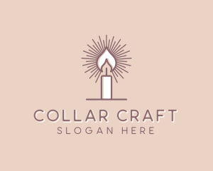 Wax Candlelight Decor  logo design