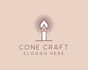 Wax Candlelight Decor  logo design