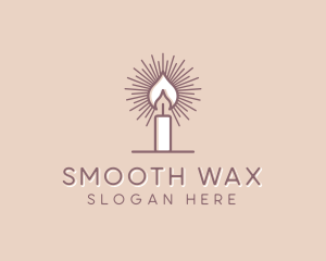 Wax Candlelight Decor  logo design