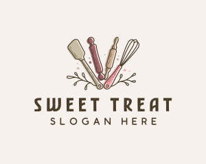 Bake - Baking Utensils Bakery logo design