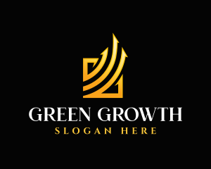 Arrow Financial Growth logo design