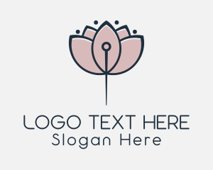 Alternative - Lotus Spa Acupuncture logo design