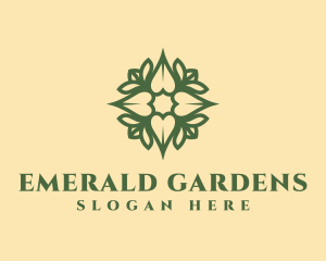 Flower Ornament Spa logo design