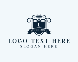 Regal - Shield Crown Royalty logo design