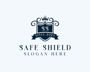 Shield Crown Royalty logo design