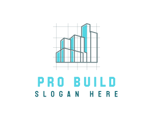 Building Construction Achitecture logo design