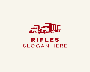 Truck Fleet Delivery Logo