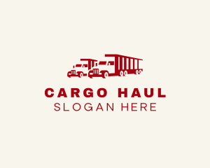 Truck Fleet Delivery logo design