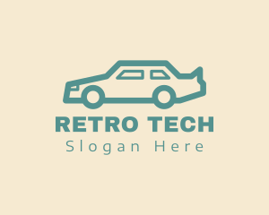 Retro Car Business logo design