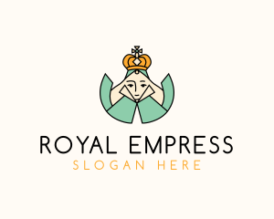 Royal Beauty Princess  logo design