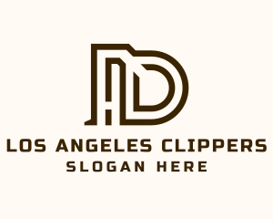 Office Building Letter D Logo