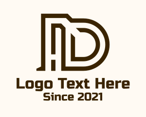 Office - Office Building Letter D logo design