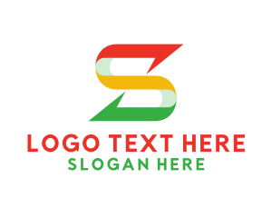Colorful - Generic Arrow Letter S logo design
