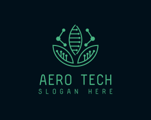 Tech Plant Circuit logo design