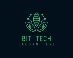 Tech Plant Circuit logo design