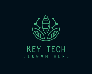 Tech Plant Circuit logo design