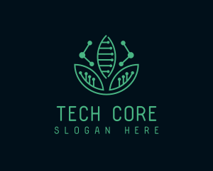 Tech Plant Circuit logo design