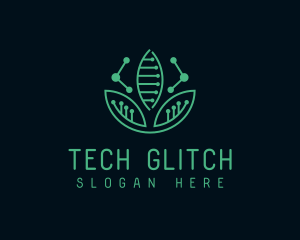 Tech Plant Circuit logo design