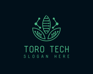 Tech Plant Circuit logo design