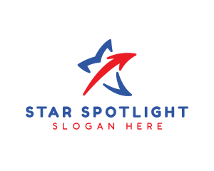 Star Arrow Logistics logo design