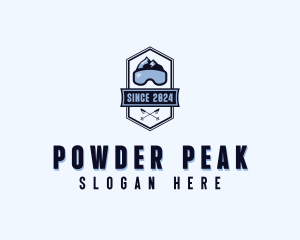 Snowboarder - Ski Snowboarding Tournament logo design