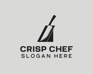 Kitchen Chef Knife logo design