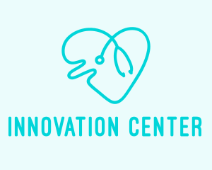 Center - Heartbeat Care Center logo design